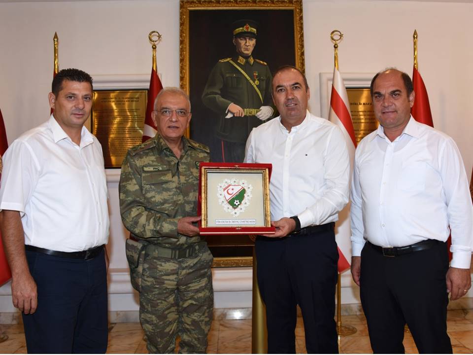 Başkan Sertoğlu, Korgeneral Ömer Paç'a nezaket ziyaretinde bulundu